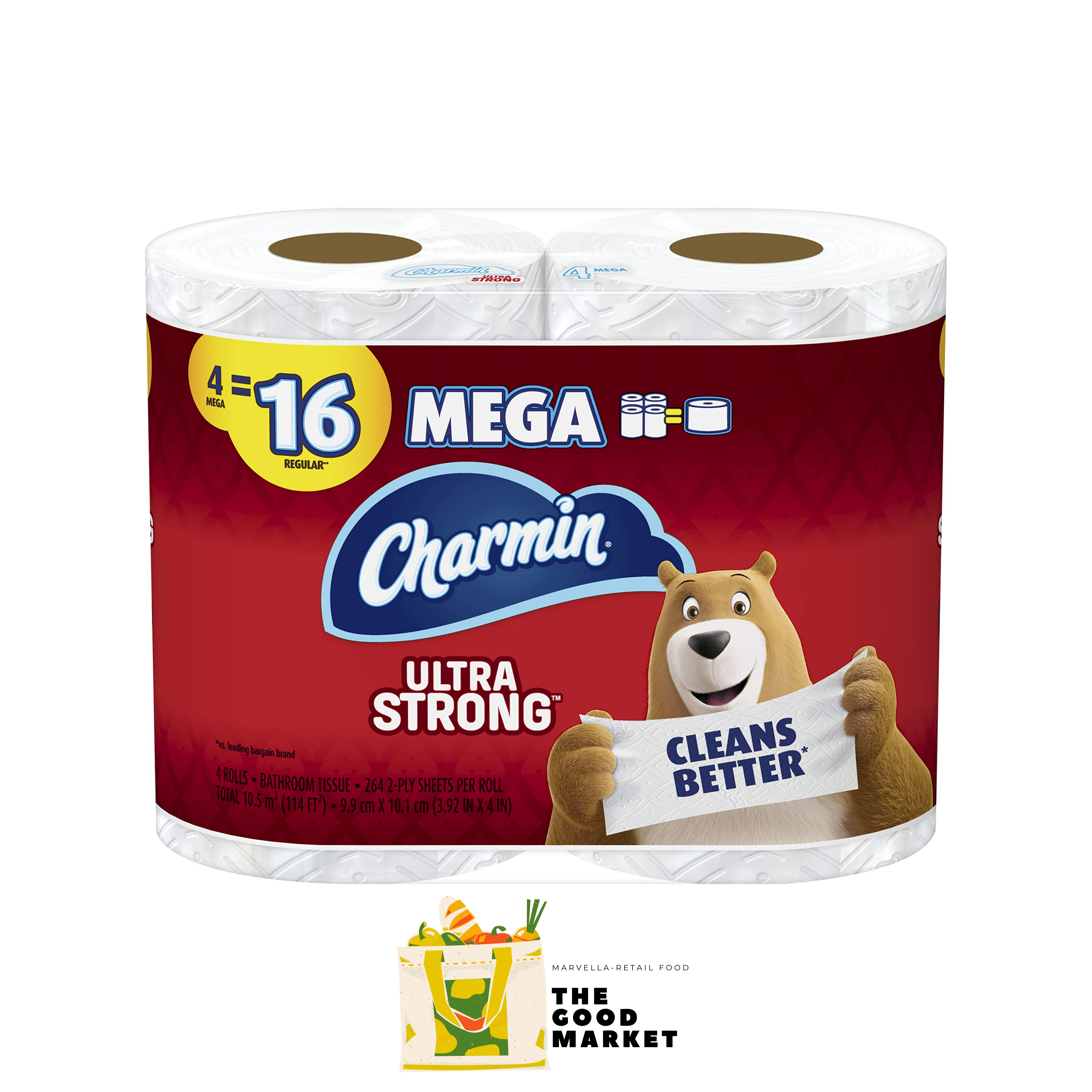 Toilet Paper (4 Rolls)